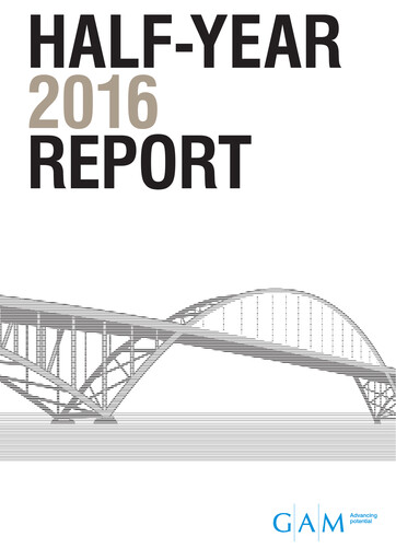 Thumbnail GAM Holding AG Half-year Report 2016-h1