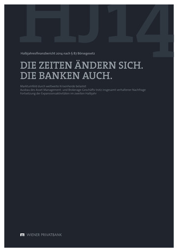 Thumbnail Wiener Privatbank Half-year Report 2014-h1