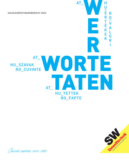 Thumbnail SW Umwelttechnik Stoiser & Wolschner AG Half-year Report 2023-h1