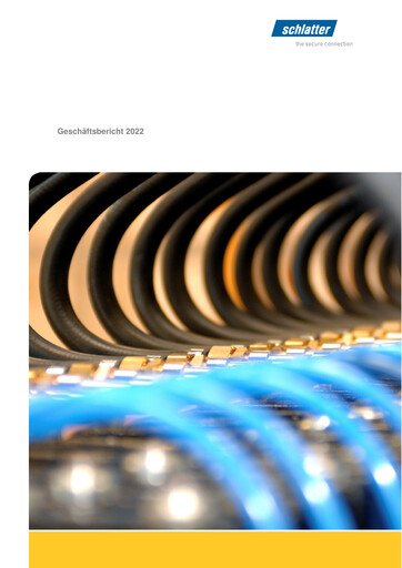 Thumbnail Schlatter Industries AG Annual Report 2022
