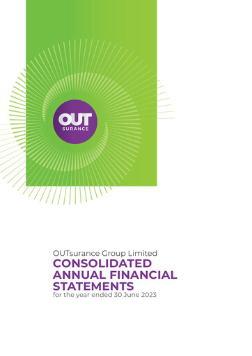 Miniature OUTsurance Group Bilan financier 2023