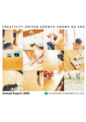 Thumbnail Sumitomo Forestry Annual Report 2005