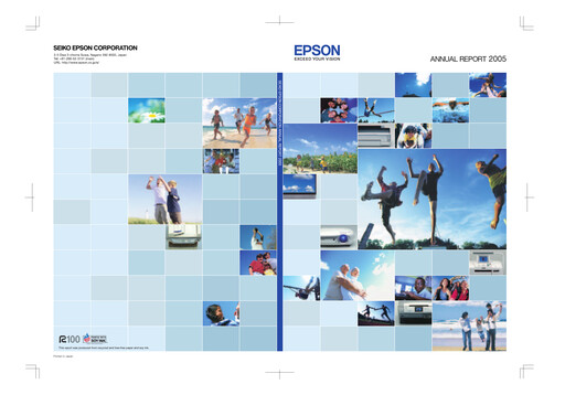 Thumbnail Seiko Epson Corporation Annual Report 2005