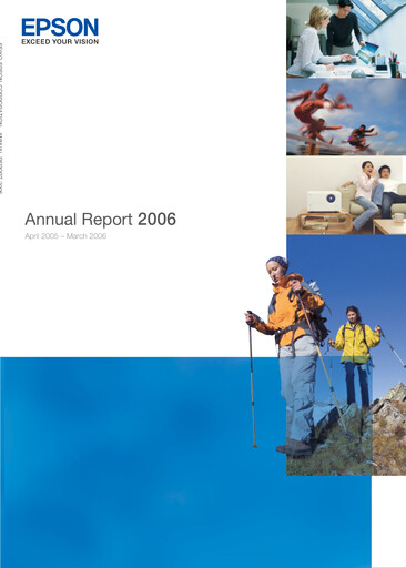 Thumbnail Seiko Epson Corporation Annual Report 2006