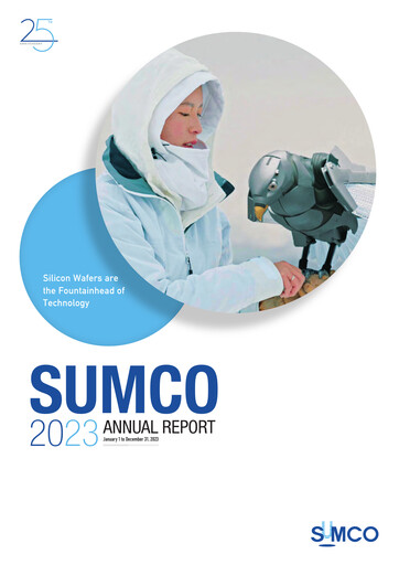 Thumbnail Sumco Corporation Annual Report 2023