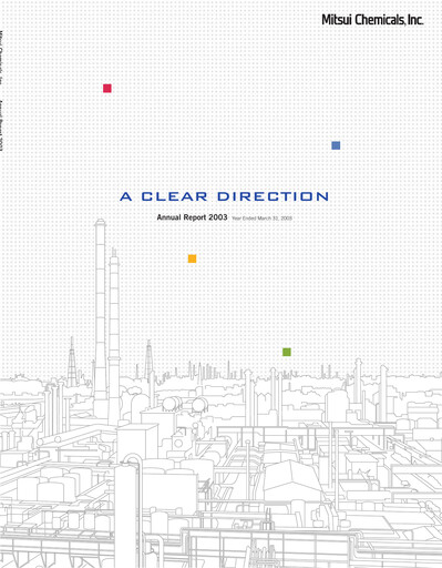 Thumbnail Mitsui Chemicals Annual Report 2003