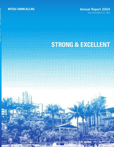 Thumbnail Mitsui Chemicals Annual Report 2004