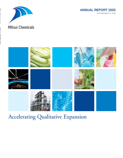 Thumbnail Mitsui Chemicals Annual Report 2005