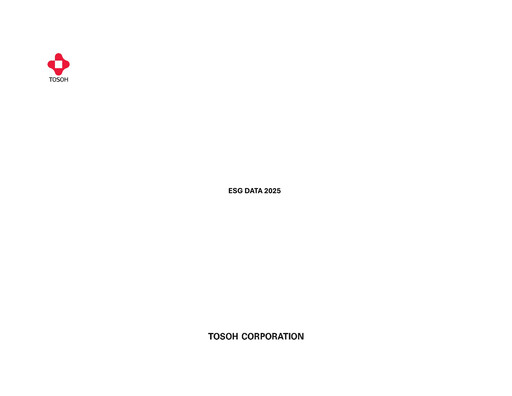 Thumbnail Tosoh Corporation ESG Report 2025