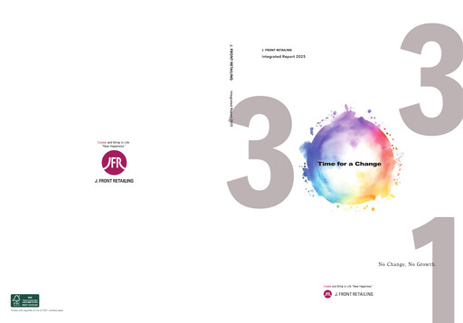 Thumbnail J. Front Retailing Integrated Report 2024-2025