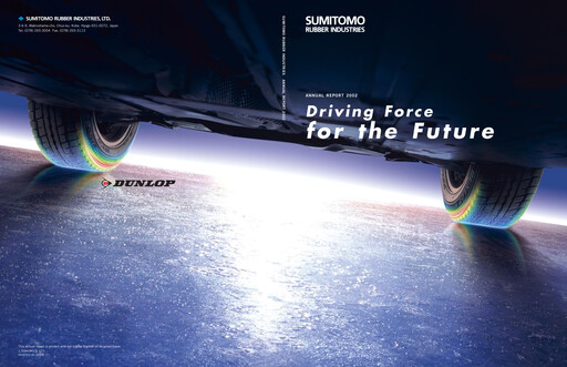 Thumbnail Sumitomo Rubber Industries Annual Report 2002