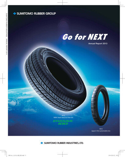 Thumbnail Sumitomo Rubber Industries Annual Report 2013