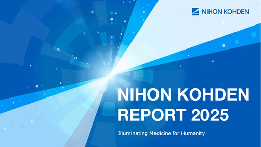Thumbnail Nihon Kohden Corporation Integrated Report 2024