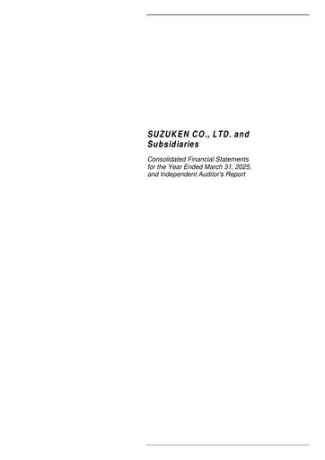 Miniature Suzuken Co., Ltd. Bilan financier 2024-2025
