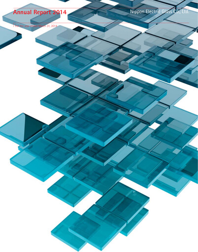 Thumbnail Nippon Electric Glass Annual Report 2013-2014