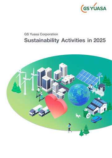 Thumbnail GS Yuasa Corporation Sustainability Report 2025