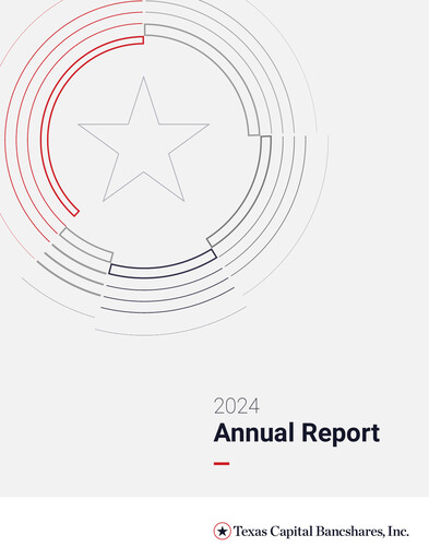 Miniature Texas Capital Bancshares Rapport annuel 2024