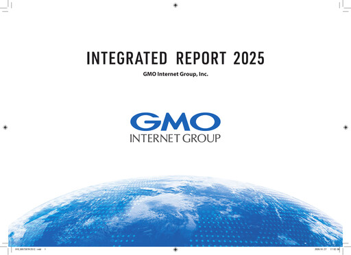 Thumbnail GMO internet group Integrated Report 2024