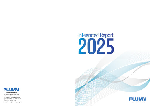 Thumbnail Fujimi Incorporated Integrated Report 2025