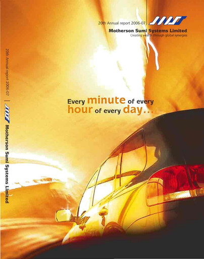 Thumbnail Samvardhana Motherson Annual Report 2006-2007