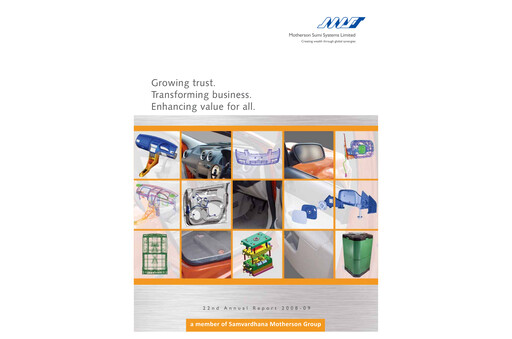 Thumbnail Samvardhana Motherson Annual Report 2008-2009