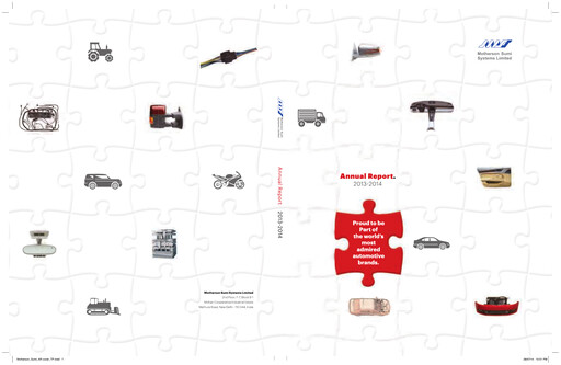 Thumbnail Samvardhana Motherson Annual Report 2013-2014