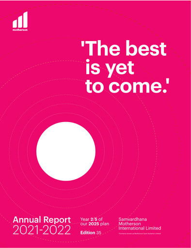 Thumbnail Samvardhana Motherson Annual Report 2021-2022
