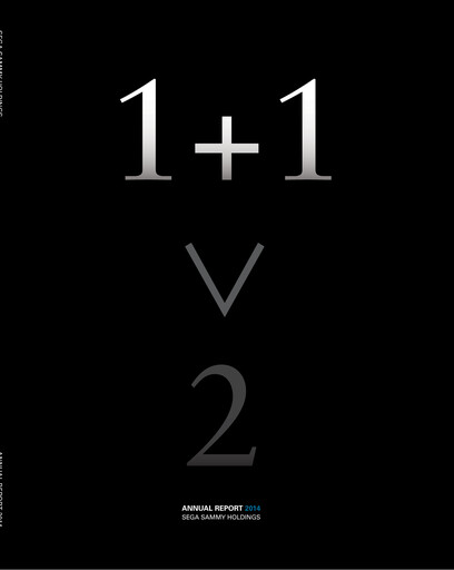 Miniature Sega Sammy Holdings Rapport annuel 2014