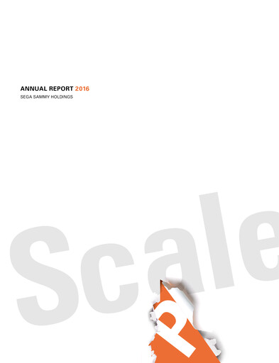 Miniature Sega Sammy Holdings Rapport annuel 2016
