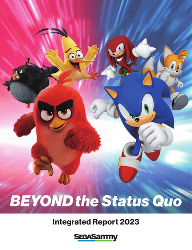 Miniature Sega Sammy Holdings Rapport annuel 2023
