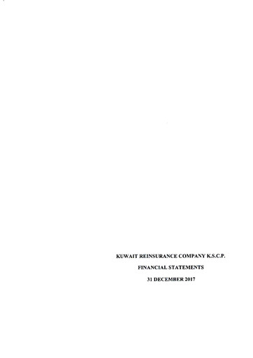 Thumbnail Kuwait Reinsurance Company Financial Statement 2017