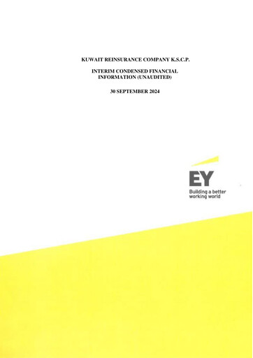 Vorschaubild Kuwait Reinsurance Company Quartalsbericht 2024-q3