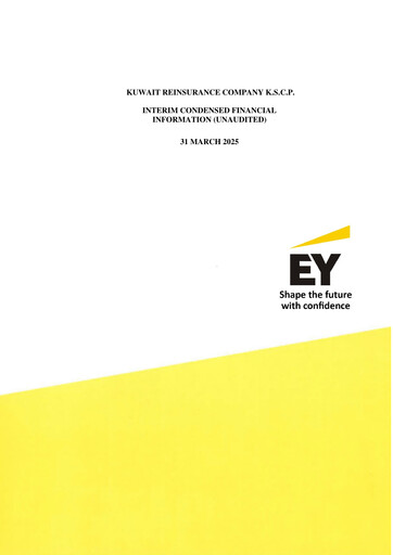 Vorschaubild Kuwait Reinsurance Company Quartalsbericht 2025-q1
