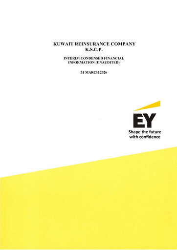 Thumbnail Kuwait Reinsurance Company Quarterly Report 2026-q1