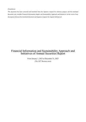 Thumbnail Nissha Co., Ltd. Annual Report 2023