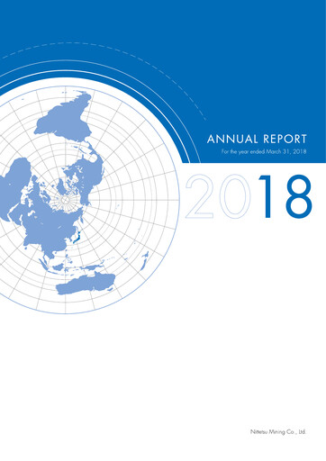 Thumbnail Nittetsu Mining Annual Report 2018
