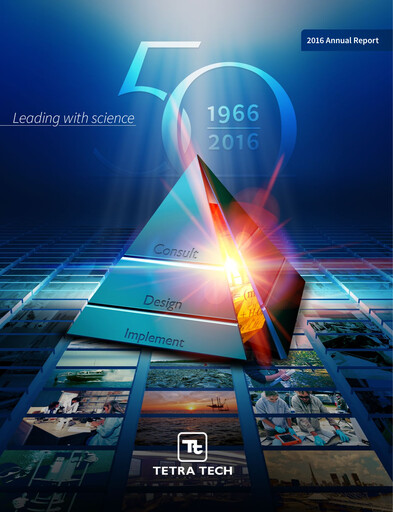 Thumbnail Tetra Tech
 Annual Report 2016