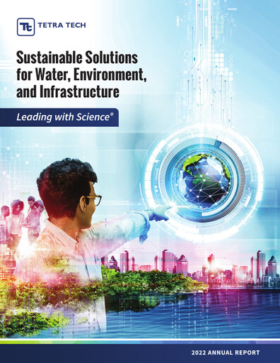 Thumbnail Tetra Tech
 Annual Report 2022