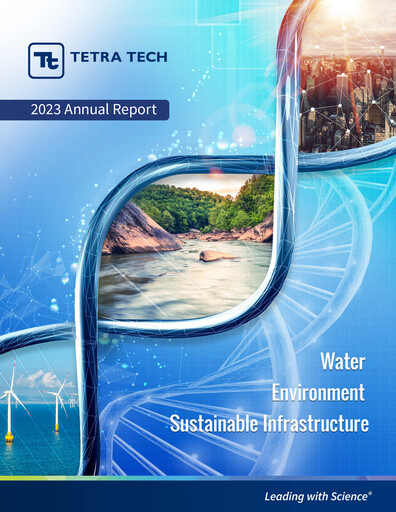Thumbnail Tetra Tech
 Annual Report 2023