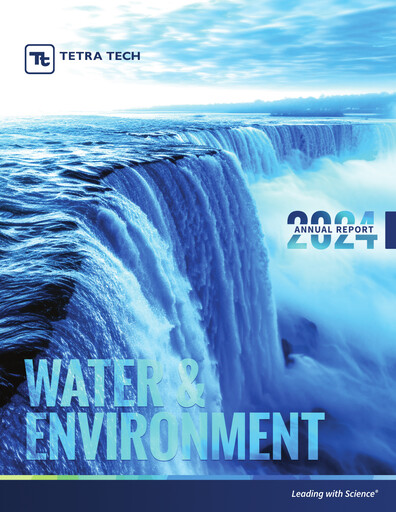 Thumbnail Tetra Tech
 Annual Report 2024