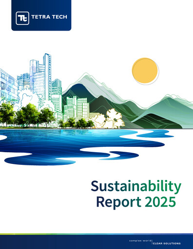 Thumbnail Tetra Tech
 Sustainability Report 2025