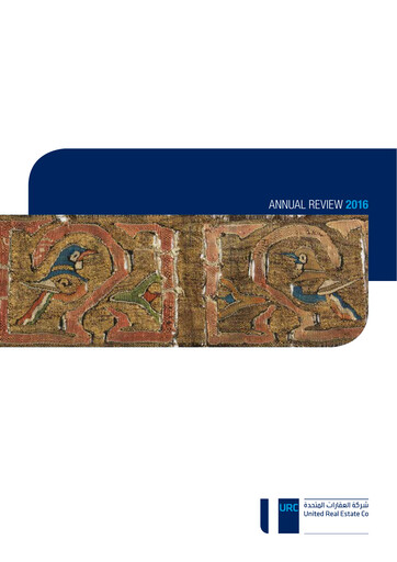 Miniature United Real Estate Company Rapport annuel 2016