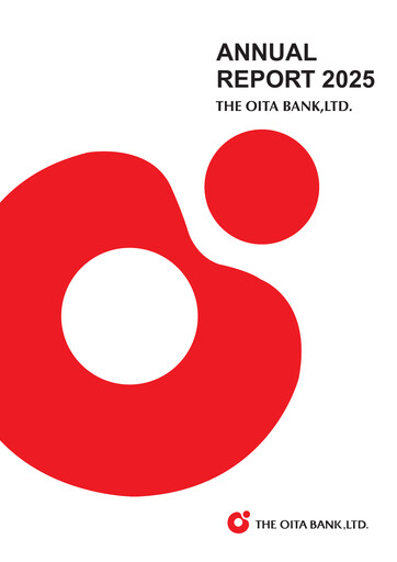 Thumbnail The Oita Bank Annual Report 2025