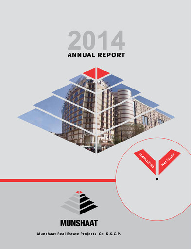 Miniature Munshaat Real Estate Projects Company Rapport annuel 2014