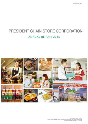 Thumbnail President Chain Store (PSCS) Annual Report 2016