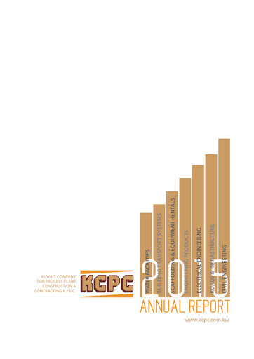 Thumbnail The Kuwait Company for Process Plant Construction and Contracting Annual Report 2015