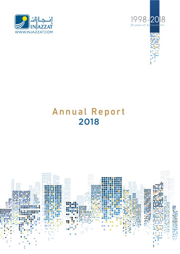 Thumbnail Injazzat Real Estate Development Company Annual Report 2018