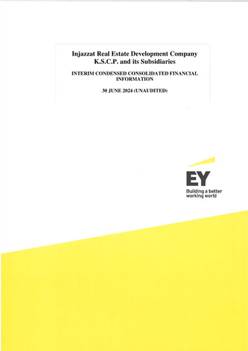 Thumbnail Injazzat Real Estate Development Company Half-year Report 2024-h1