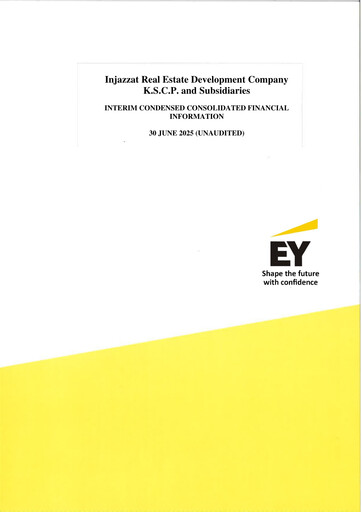 Thumbnail Injazzat Real Estate Development Company Half-year Report 2025-h1
