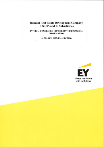 Vorschaubild Injazzat Real Estate Development Company Quartalsbericht 2025-q1